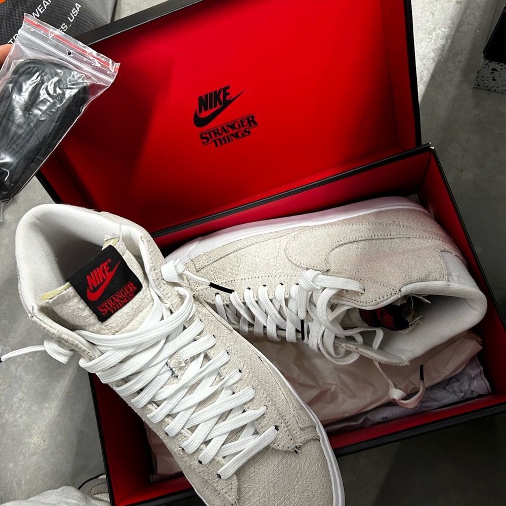 Nike Stranger Things White Sneakers